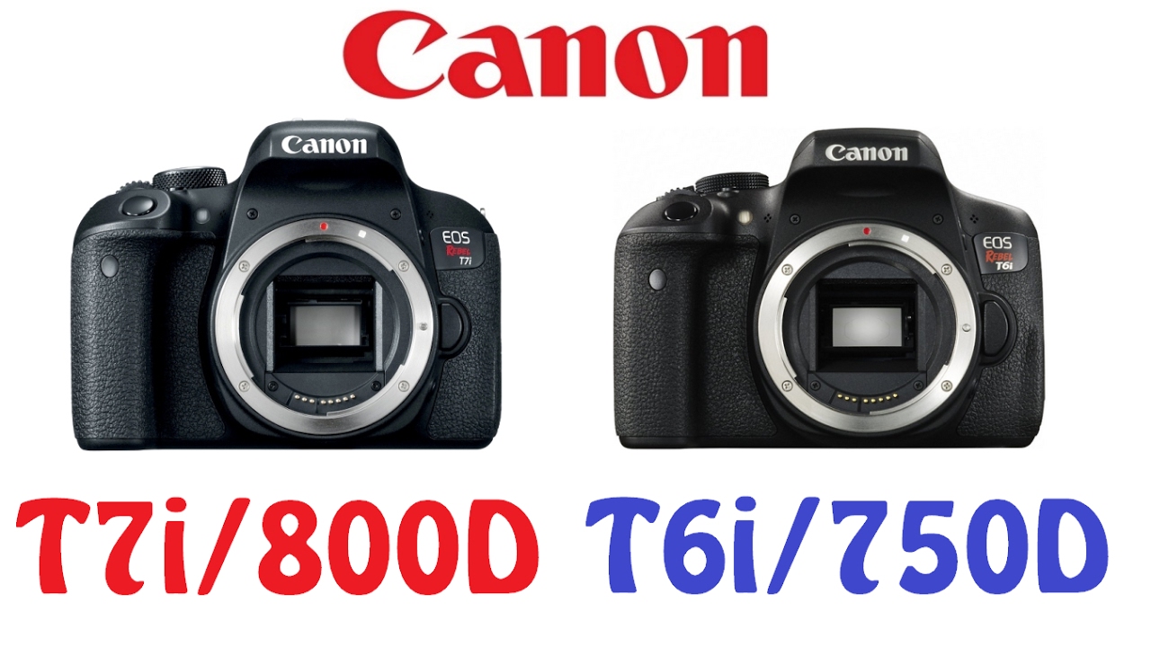 Canon 750d vs 800d which is better